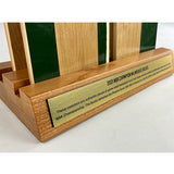 Artsman Championship Court Milwaukee Bucks Edition 1 Coaster 4-Pack-text close up