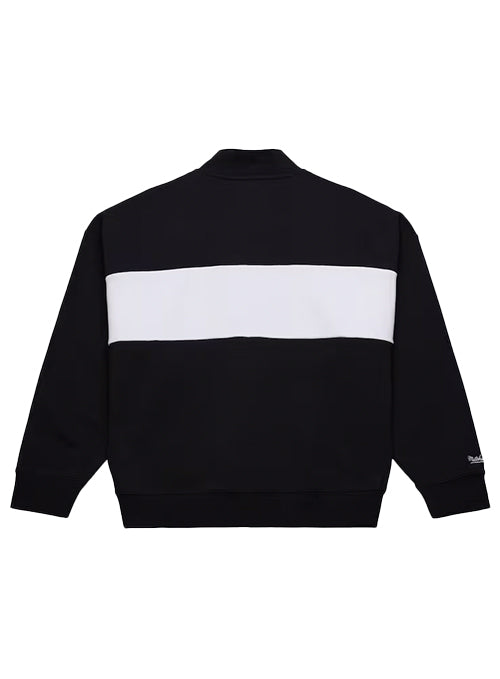 Women's Mitchell & Ness HWC '68 Class Milwaukee Bucks 1/4 Zip-back
