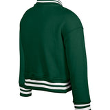 Youth New Era Varsity Milwaukee Bucks Fleece Jacket-back