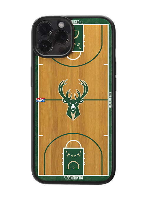 FM Case NBA Authentic Wood Milwaukee Bucks iPhone Case