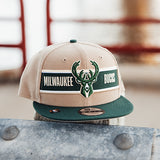 New Era Draft 2024 9Fifty Milwaukee Bucks Snapback Hat-photoshoot