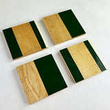 Artsman Championship Court Milwaukee Bucks Edition 1 Coaster 4-Pack-front