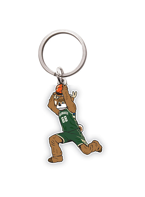Dunking Bango Milwaukee Bucks Acrylic Keychain