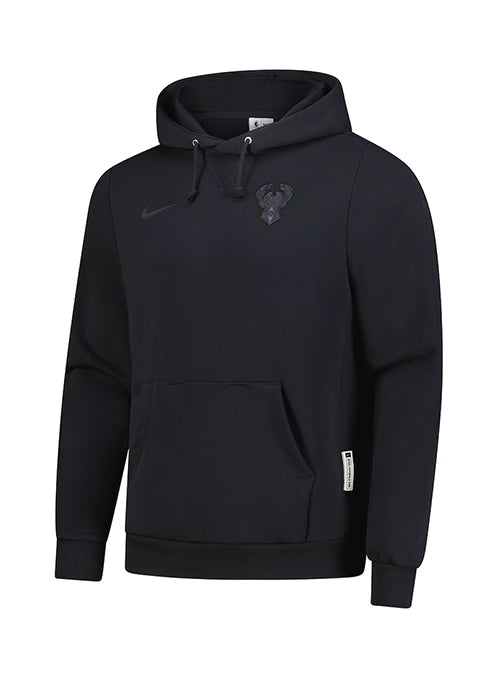 Nike Standard Issue Travel Milwaukee Bucks Hooded Sweatshirt-front