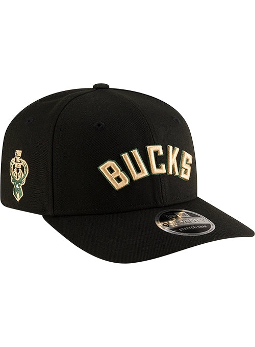 New Era 2022 Statement Edition 9Seventy Milwaukee Bucks Snapback Hat-right
