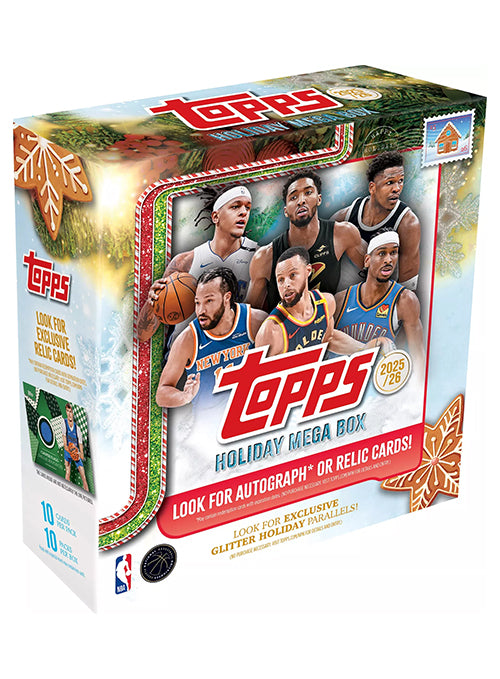 2025-26 Topps Holiday NBA Basketball Mega Box