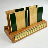 Artsman Championship Court Milwaukee Bucks Edition 1 Coaster 4-Pack-display