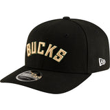 New Era 2022 Statement Edition 9Seventy Milwaukee Bucks Snapback Hat-left