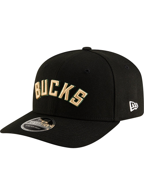New Era 2022 Statement Edition 9Seventy Milwaukee Bucks Snapback Hat-left