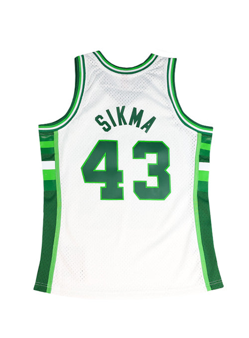 Mitchell & Ness HWC' 88 Jack Sikma Milwaukee Bucks Swingman Jersey-back