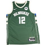 Signed Nike 2022 Icon Edition Taurean Prince Milwaukee Bucks Swingman Jersey