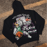 Warren Lotas Greek Freak Milwaukee Bucks Hooded Sweatshirt- Back Side
