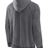Fanatics True Classic Washed Milwaukee Bucks Crewneck Sweatshirt in Grey - Back View