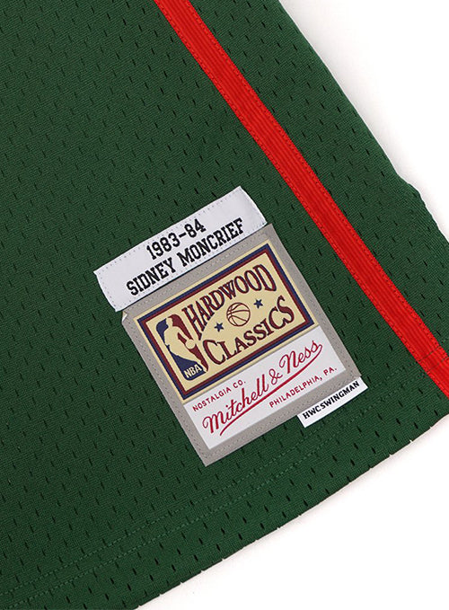 Mitchell & Ness HWC 1983 Sidney Moncrief Milwaukee Bucks Swingman Jersey-tag