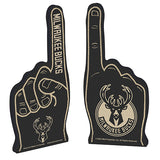 Wincraft Global Black Milwaukee Bucks Foam Finger