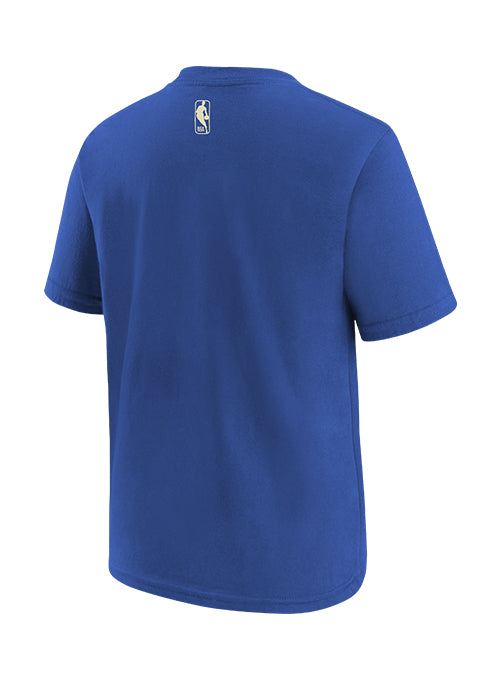 Youth Nike City Edition 2024-25 Essential Logo Milwaukee Bucks T-Shirt-back