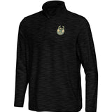 Antigua Swell Milwaukee Bucks Flex 1/4 Zip Long Sleeve Shirt-front