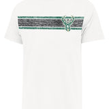 '47 Brand Bond Franklin Wavelength Milwaukee Bucks T-Shirt In White - Front View