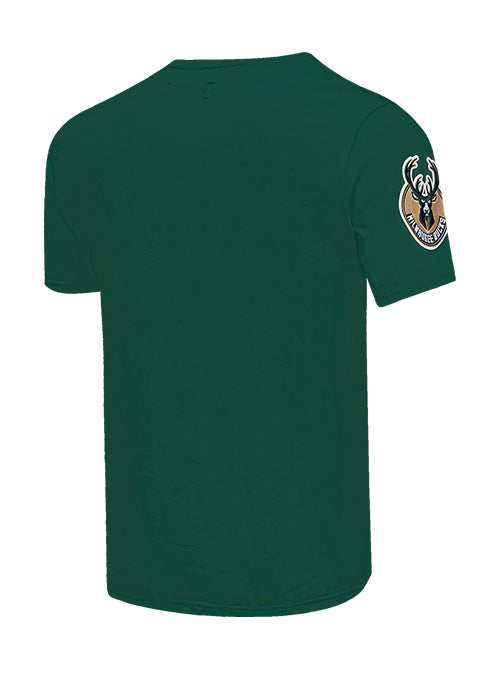 Pro Standard Classic Chenille Milwaukee Bucks T-Shirt-angled back