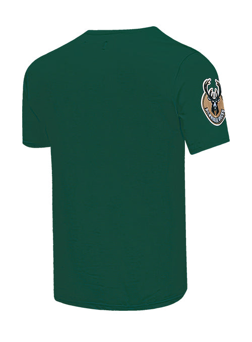 Pro Standard Classic Chenille Milwaukee Bucks T-Shirt-angled back 