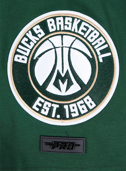 Pro Standard Classic Chenille Milwaukee Bucks T-Shirt-sleeve pacth 2