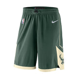 Nike Icon Milwaukee Bucks Swingman Shorts-front