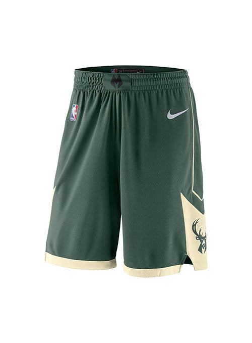 Nike Icon Milwaukee Bucks Swingman Shorts-front