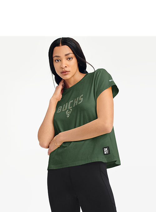 Women's DKNY Julia Milwaukee Bucks T-Shirt