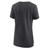 Women's Fanatics Classic TriBlend Buy Back Milwaukee Bucks T-Shirt in Grey - Back View