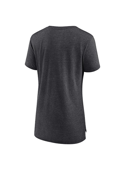 Women's Fanatics Classic TriBlend Buy Back Milwaukee Bucks T-Shirt in Grey - Back View