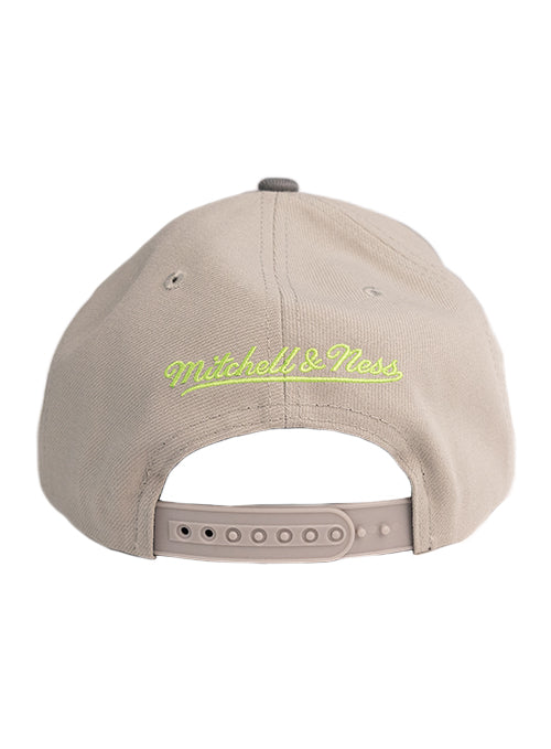 Mitchell & Ness HWC '93 Green Bean Milwaukee Bucks Snapback Hat-back