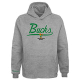 Youth Mitchell & Ness HWC '68 Tailgate Milwaukee Bucks Hooded Sweatshirt- front