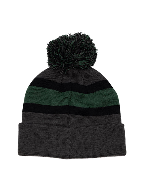 47 Brand Breakaway Grey Milwaukee Bucks Cuff Pom Knit Hat- back