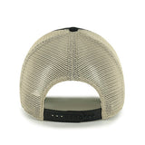 '47 Brand Clean Up Trawler EST Milwaukee Bucks Adjustable Hat In Black - Back View