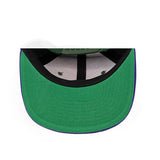 Youth Mitchell & Ness HWC '93 2-Tone Milwaukee Bucks Snapback Hat- Underbill view