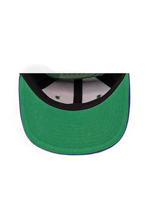Youth Mitchell & Ness HWC '93 2-Tone Milwaukee Bucks Snapback Hat- Underbill view