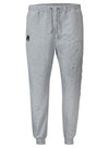 Women's The Wild Collective Embossed X3 Milwaukee Bucks Jogger Pants In Grey - Front View