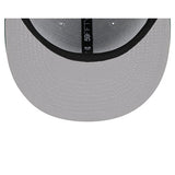 New Era Draft 2023 Grey 59FIfty Milwaukee Bucks Fitted Hat- in Grey and Green - Underbill View