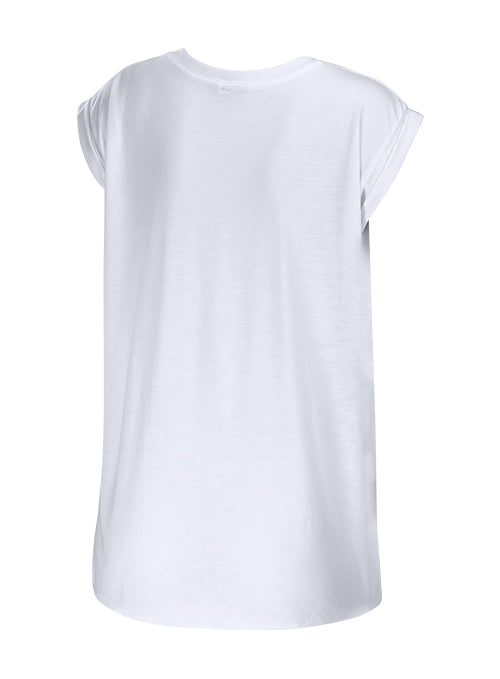 Women's Wear By Erin Andrews Muscle Milwaukee Bucks Tank Top-back