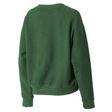 Women's Rib Knit Cord Green Milwaukee Bucks Long Sleeve T-Shirt-back