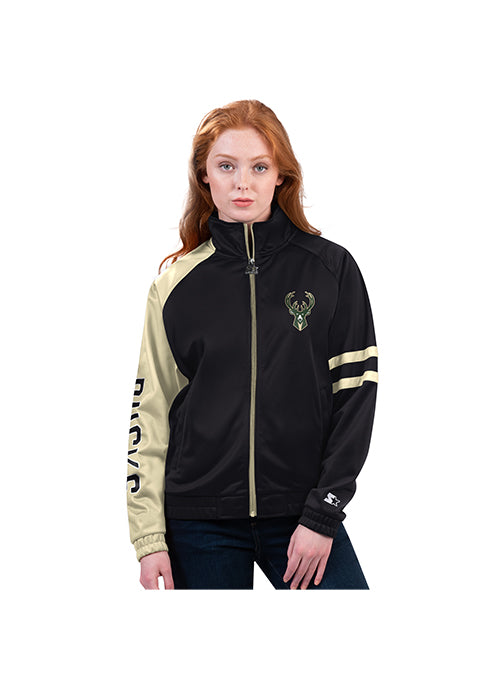 Women's Starter Arena Milwaukee Bucks Track Jacket