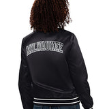 Women's G-III City Back Milwaukee Bucks Varsity Jacket-back