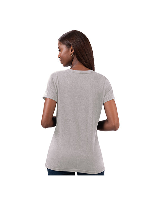 Women's G-III Faded City Milwaukee Bucks T-Shirt-back