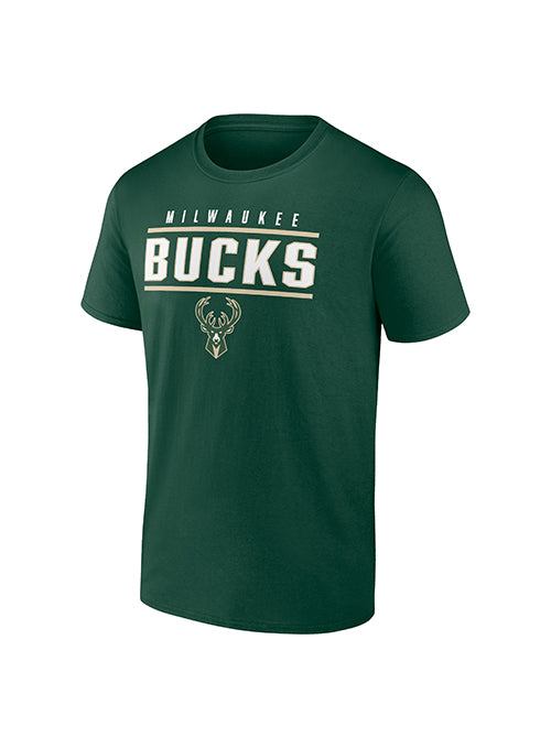 Fanatics Double Dribble Green Milwaukee Bucks T-Shirt