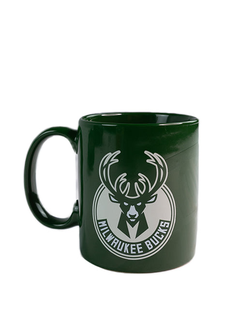 Uncanny Brands Global Bango Milwaukee Bucks Mug & Warmer-mug- global logo