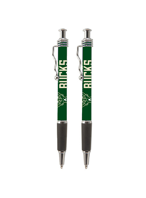 Pro Specialties Group Jazz 2 Pack Icon Milwaukee Bucks Pen