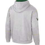Stadium Essentials Monument Milwaukee Bucks Hooded Sweatshirt-back