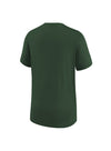 Youth Nike Essential On-Court Practice Green Milwaukee Bucks T-Shirt - Back View