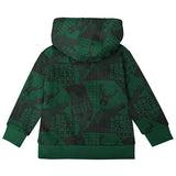 Toddler Outerstuff Milwaukee Bucks Hooded Sweatshirt & Pants Fleece Set - Sweatshirt Back View