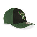 Toddler 39Thirty 2Tone Icon Milwaukee Bucks Flex Fit Hat-angled right